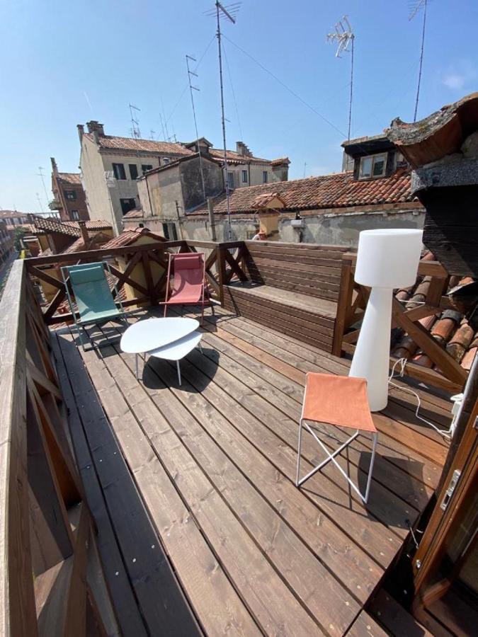Lejlighed Casa Virginia Direct At The Canal Cannaregio With Own Roof Terrace